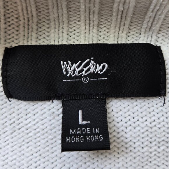 Mossimo Cream Short Sleeve Cowl Neck Sweater – Size L - Picture 3 of 5